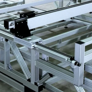 Marco de aluminio para puerta corrediza