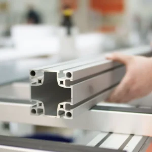 Perfil estructural de aluminio 1" x 1"